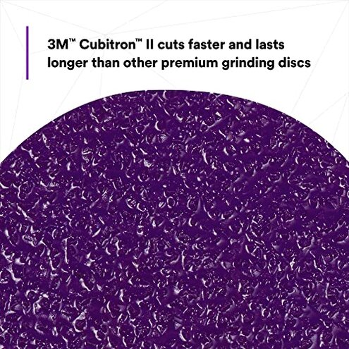 3M Cubitron II Roloc Fibre Disc, 786C, 33389, 3 in, 36+ Grit, 15 Pack, High Performance, Fast Cutting, Long Lasting