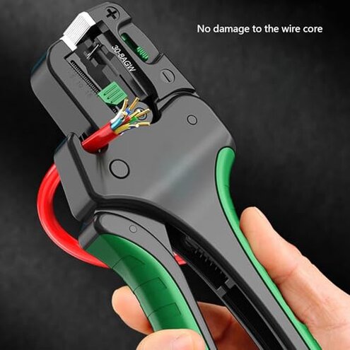 Automatic Wire Strippers Tool Self Adjusting Wire Cutter Crimper For Electrical Wire Stripping Cutting Crimping Tool