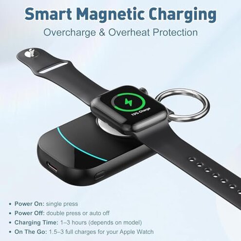 2500mAh Portable Charger for Apple Watch — Technical Performance & Lifecycle Guide