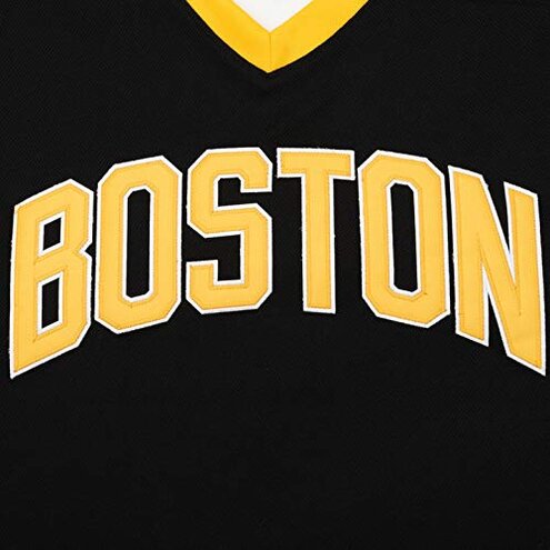 Youth Happy Gilmore #18 Ice Hockey Jersey (Medium, Black)