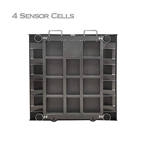 Angel USA Extra Large 22 inch by 18 inch Platform Stainless Steel 400lb Heavy Duty Digital Postal Shipping Scale, Powered by Batteries or AC Adapter, Great for Floor Bench Office Weight Weighing