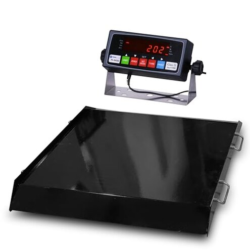 Wheelchair Scale with Dual Ramp for Home Use 1000lb Capacity, 0.1lb Precision - Portable Light Weight Digital Medical Scale