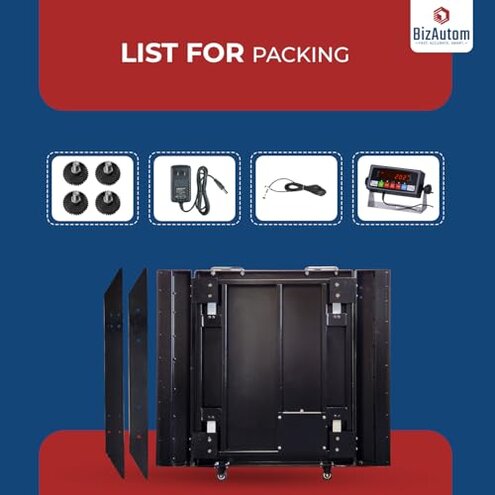 Wheelchair Scale with Dual Ramp for Home Use 1000lb Capacity, 0.1lb Precision - Portable Light Weight Digital Medical Scale