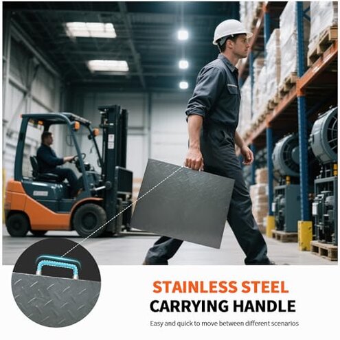 MEIYA Heavy Duty Shipping Scale, 660 lb Industrial Platform Scale for Packages, 0.1 lb Accuracy Postal Scale for Small Business & Warehouse with LB/KG, Counting, Tare & LCD, Lithium Battery & Adapter