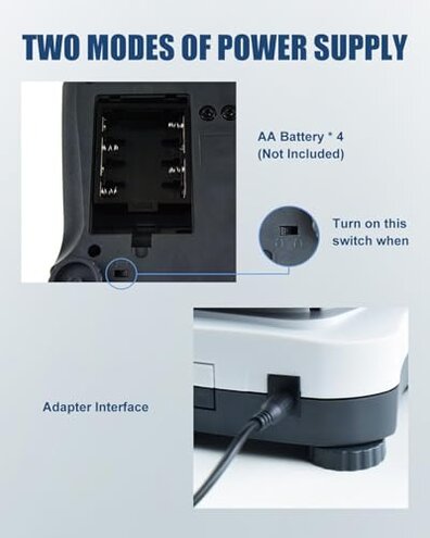 GOYOJO Digital Analytical Balance and Lab Scale, 5000g Capacity, 0.01g Precision, Stainless Steel, Multi-Unit (g/oz/ct/lb) for Jewelry, Kitchen, and Lab &ndash; Reliable, Accurate, Easy to Use, Black Panel