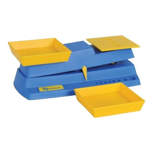 hand2mind Precision School Balance Weighted Balance, School Weight Scale for Kids, Balance Scale for Classroom, Primary Balance Scale, Math Manipulatives Middle School, Student Math Balance