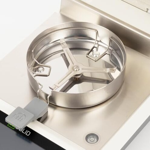 U.S. Solid Moisture Analyzer - 0.01 g, 0.1% Readability Moisture Balance for Lab Test Analysis, 5-inch Touch Screen