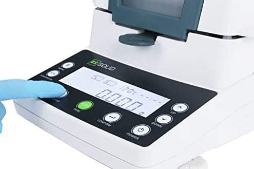 U.S. Solid Moisture Analyzer - 0.1% Readability, 110 g x 5 mg USS-HMA01 Moisture Balance