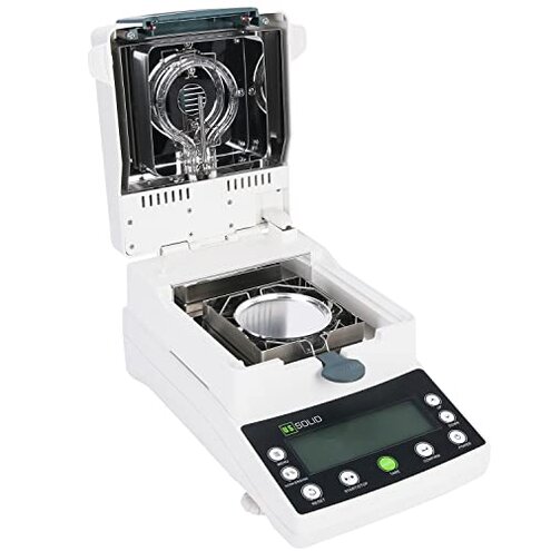 U.S. Solid Moisture Analyzer - 0.1% Readability, 110 g x 5 mg USS-HMA01 Moisture Balance