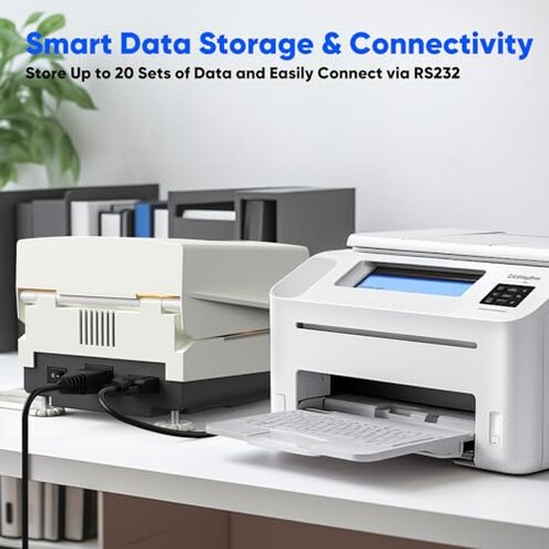 Portable Halogen Moisture Meter with 110g-10mg Precision | Fast Heating & Drying (40-160&deg;c) | Ideal for Quick Moisture Testing in Food, Plants, and Building Materials Lab Moisture Balance Analyzer