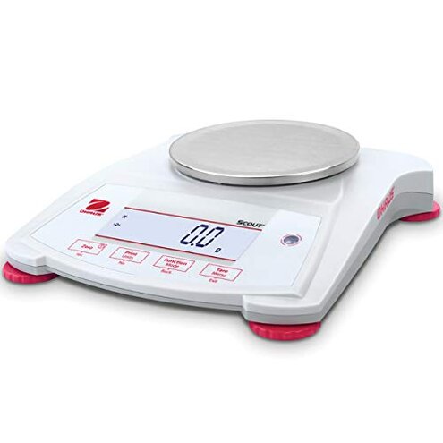 Ohaus SPX222 Scout Analytical Balance, 220 g x 0.01 g