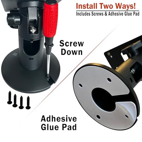 HILIPRO Swivel Metal Point of Sale Stand for Pax PX7, PX5, Aries 8 and Aries 6 - Swivel and Tilts - Complete Kit - Sturdy & Durable POS kit