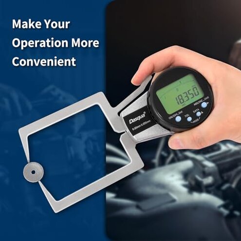 Dasqua Digital External Caliper Gage with 0"-0.8"/0-20mm Measuring Range,Electronic Caliper Gauges for Outside Measurement for Aerospace Machine Shop…