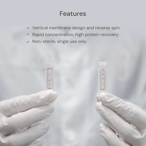 COBETTER 3kDa Ultra Centrifugal Filter Unit, 0.5mL, Regenerated Cellulose RC Membrane, Snap Caps (24/PK)