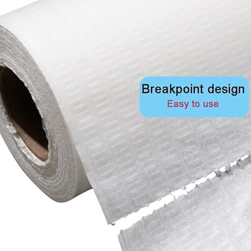 Bench Liner - Laboratory Absorbent Bench-Top Liner, with Poly Backing，White (19.68" x 70ft)