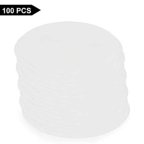 stonylab Quantitative Filter Paper Circles, 3-Box 94 mm Diameter Cellulose Filter Paper with 20 Micron Particle Retention Medium Filtration Speed, Set of 3 x 100 Pcs