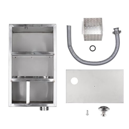 Dental Lab Stainless Steel Gypsum Sedimentation Tank with 5-Layer Filtration for Plaster Filter
