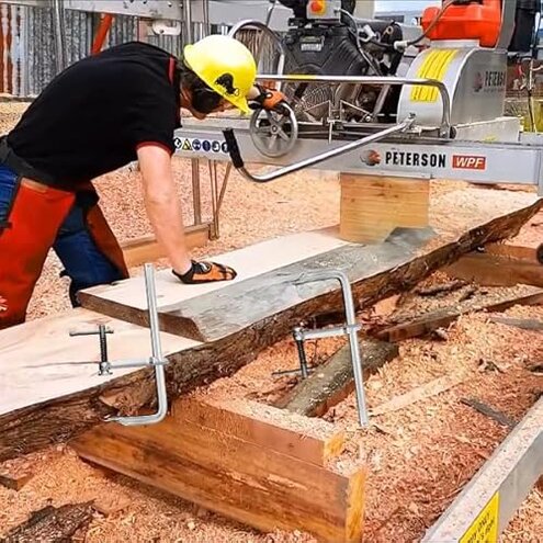 4-Pack 12-Inch Heavy-Duty F-Clamps for Welding, Woodworking & Metalworking &ndash; 550 lbs Load Capacity, 3 Inch Throat Depth, All-Steel Construction (4-Pack - 12 Inch - 3 Inch)