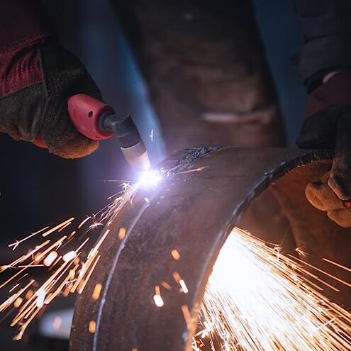 ARCCAPTAIN 110PCS PT31 Plasma Cutting Consumables Fit CUT-45 CUT-50 CT-312 MIG205 MP with Plasma Cutter Torch PT-31 JG-40 LG-40