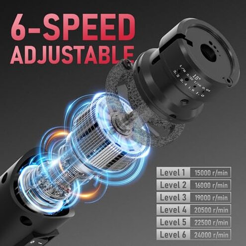 YESWELDER Tungsten Electrode Sharpener Grinder For TIG welding, Handheld Electric, 110V TIG Welding Rotary Tool With Flat Grinding Block Cut-Off Slot, 4 Sizes 3 Angles