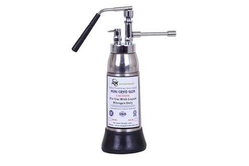 Mini Liquid Nitrogen Sprayer Freeze Instrument Unit with 5 Freeze Heads (Empty Tank 350ML)