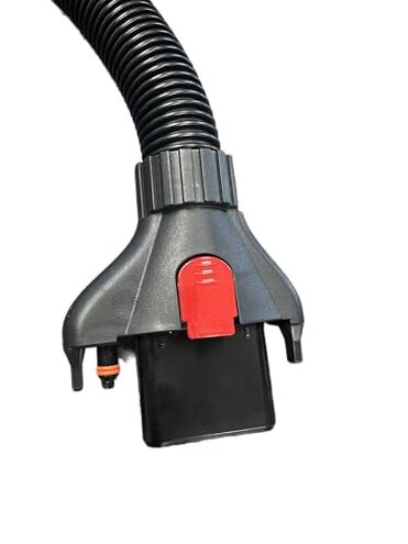 Replacement Hose For Bissell Carpet Cleaner Models ProHeat 2x Revolution Pet, TurboClean, PowerForce, and HydroSteam, Replaces OEM # 1606420 (Hose w/ 3" Tough Stain Tool)