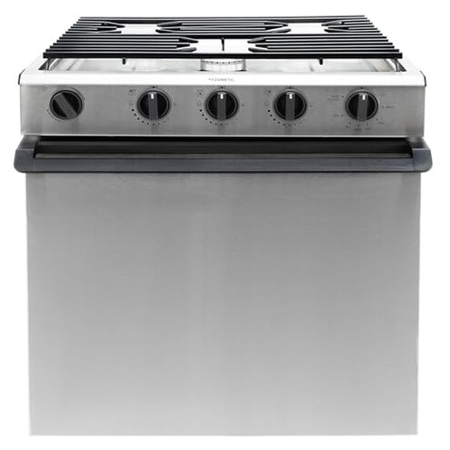 Dometic 960005522 (50447) Range/Oven 21" 3 Burner S.S.
