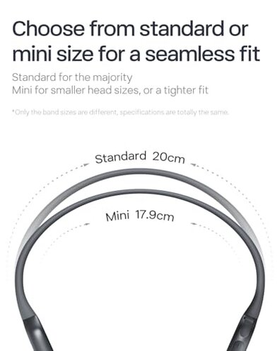 SHOKZ New OpenRun Pro 2- Bone Conduction Headphones, Open-Ear Bluetooth Wireless Sport Earphones for Running, Workouts - Sweat Resistant, Secure Comfortable Fit -Deep Bass, Smart Mic, Reflective Strip