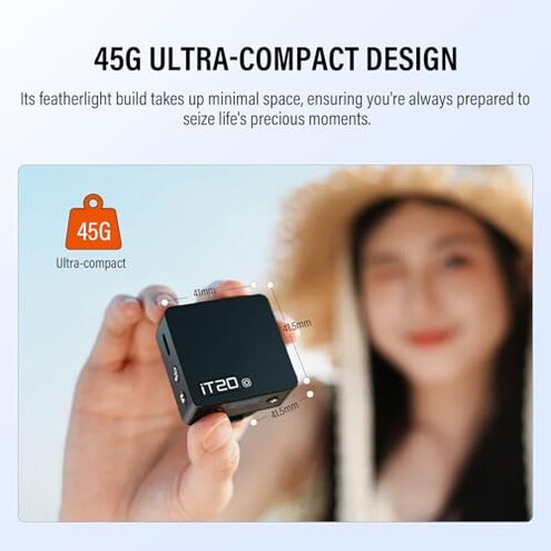 GODOX IT20 O TTL Mini Flash with White Diffuser IT20O Hot Shoe Flash for Panasonic Upgraded IM20 with Magnetic Diffuser and Color Filter 700+Flashes 7.4V 300mAh Battery for Olympus(Black)