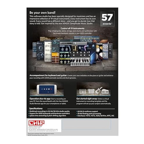 MAGIX Samplitude Music Studio 2016 [Download]