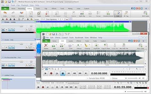 MixPad Multitrack Recording Software for Sound Mixing and Music Production [Download]