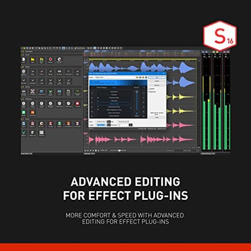 SOUND FORGE Audio Studio 16 - The complete solution for recording, audio editing, restoration and mastering in one | Audio Software | Music Program | for Windows 10/11 [PC Online code]