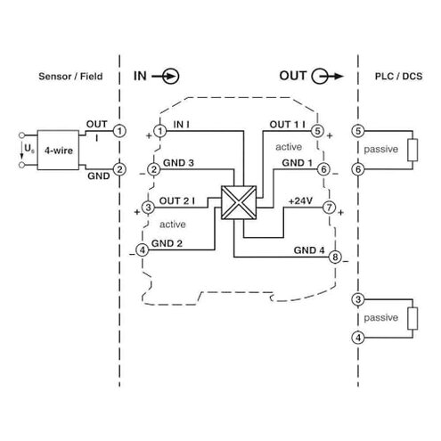 Generic 2810829 Mini MCR-BL-I-2I Signal Duplicator