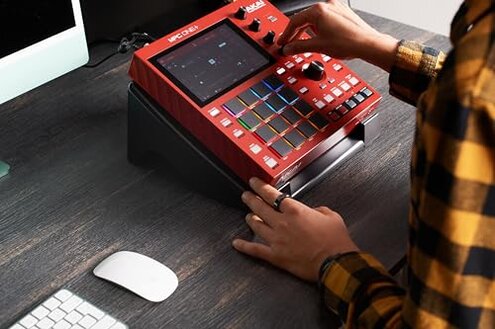 Sound Addicted - Ergonomic Stand for MPC ONE+ | 25&deg; Tilt Reduces Neck and Back Pain During Your Beat Production