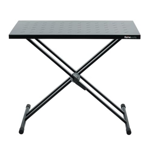 Gator Frameworks Utility Table Top for Use with X-Style Keyboard Stands, 32" x 18" Surface (GFW-UTL-XSTDTBLTOP)