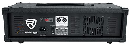 Romicta 4 Channel Bluetooth 5.0 Stereo Amplifier, 50Wx4 HiFi Power Amp, 1200W Max, USB/SD/FM, Class D Home Audio Receiver for Home Theater & Karaoke, Includes Remote & Power Adapter