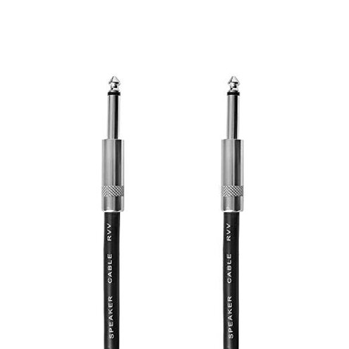 Yoico 2Pcs 100 Feet Professional Speaker Cables, Pair 100 ft 12 Gauge 1/4 Inch Male Audio Amplifier Connection Heavy Duty Cord Wire