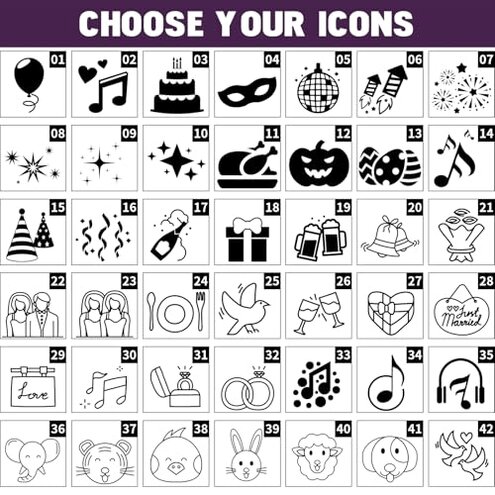 MROKO 25-200 Pcs Custom LED Foam Glow Sticks Set-Suit for Party, Wedding, Birthday, Concert, Sport Game and Celebration- 3 Lighting Modes