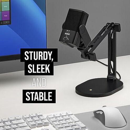 R&Oslash;DE DS2 Desktop Studio Arm for Microphones, Cameras, Smartphones, Lights and Other Accessories (up to 900g)