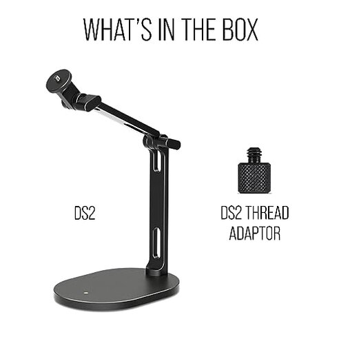 R&Oslash;DE DS2 Desktop Studio Arm for Microphones, Cameras, Smartphones, Lights and Other Accessories (up to 900g)