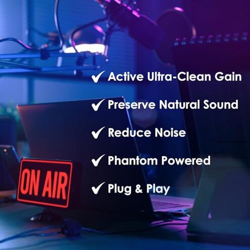 Cloud Microphones - Cloudlifter CL-2 Mic Activator - Ultra-Clean Microphone Preamp Gain - USA Made