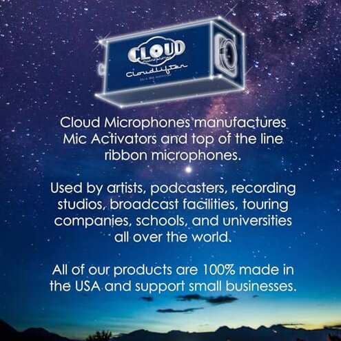Cloud Microphones - Cloudlifter CL-2 Mic Activator - Ultra-Clean Microphone Preamp Gain - USA Made