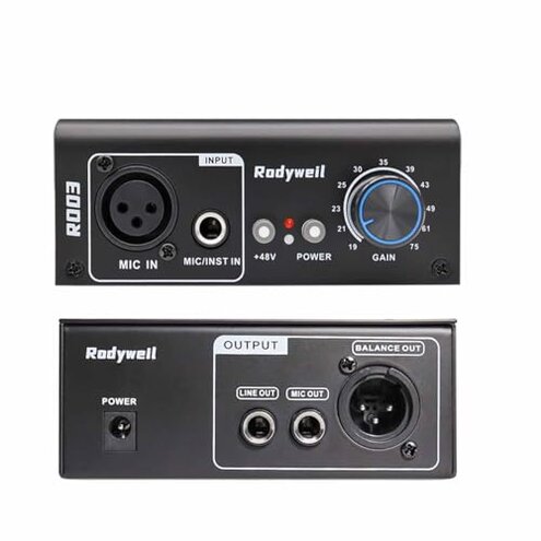 Rodyweil Mic Preamp Noise & Compatibility Issues Review
