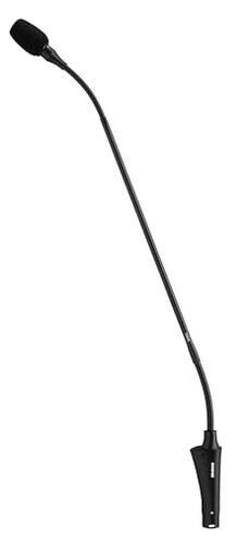 Shure Centraverse CVG Gooseneck Microphone - Black, Cardioid Condenser Mic with 18-inch Neck and Inline Preamplifier, Includes Windscreen & Mounting Flange (CVG18-B/C)