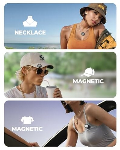 Hollyland Lark M2 Wireless Microphone for iPhone/Camera/Android/PC, 48kHz/24-bit High Fidelity Audio, 300m Range, Noise Cancelling, 40h Use, YouTube, Vlog, Streaming (2TX + 3RX + Charging Case)