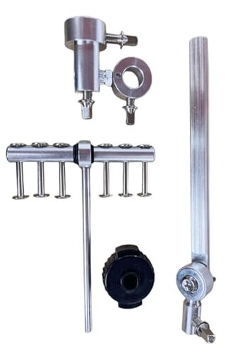 TUOREN Cymbal Sizzler Sustain Device with Rivet Metal Adjustable Cymbal Hiss Sound Effect Sounder for Cymbal Stand Jazz Drum Set Percussion Drum Kit Cymbal Accessories