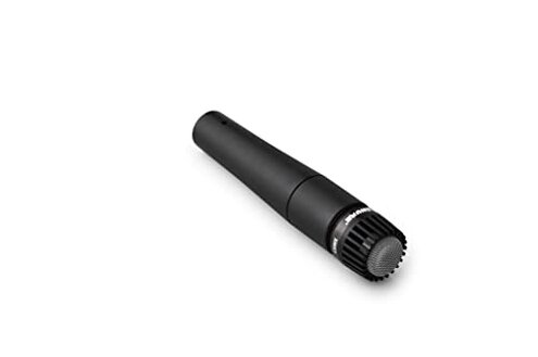 Shure SM57 Professional XLR Dynamic Microphone &ndash; Cardioid Mic for Instruments, Amplifiers, Drums & Live Performance Recording (SM57-LC)
