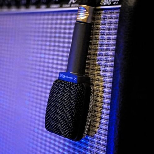 Sennheiser Professional e 609 Silver Super-Cardioid Instrument Microphone,Wired, Wireless