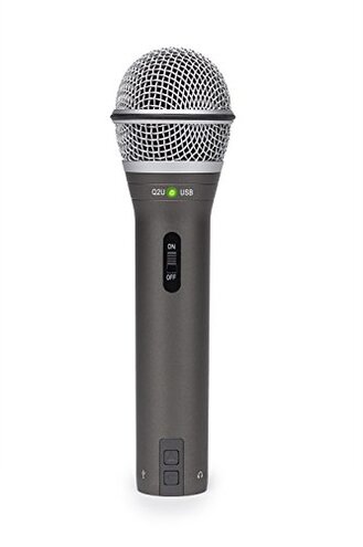 SAMSON Q2U Dynamic USB/XLR Microphone