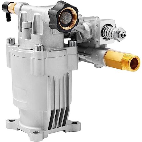 VEVOR Pressure Washer Pump, 3/4" Shaft Horizontal, 2500-3400PSI, 2.5 GPM, Replacement Power Washer Pumps, Parts Washer Pump, Compatible with Honda, Simpson, RYOBI, Briggs & Stratton, Subaru, Craftsman